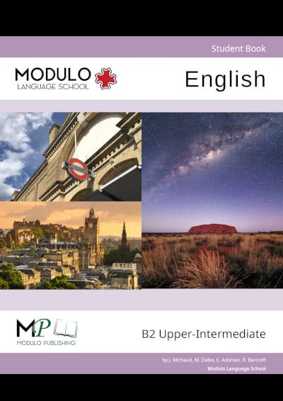 Modulo'sหนังสือเรียนอังกฤษ B2 ของคอร์สโมดูโล่ ไลฟ์